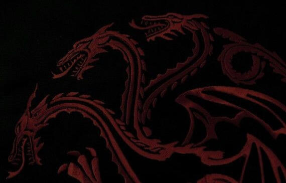 targareyen crest "house targaryen - fire and blood -"